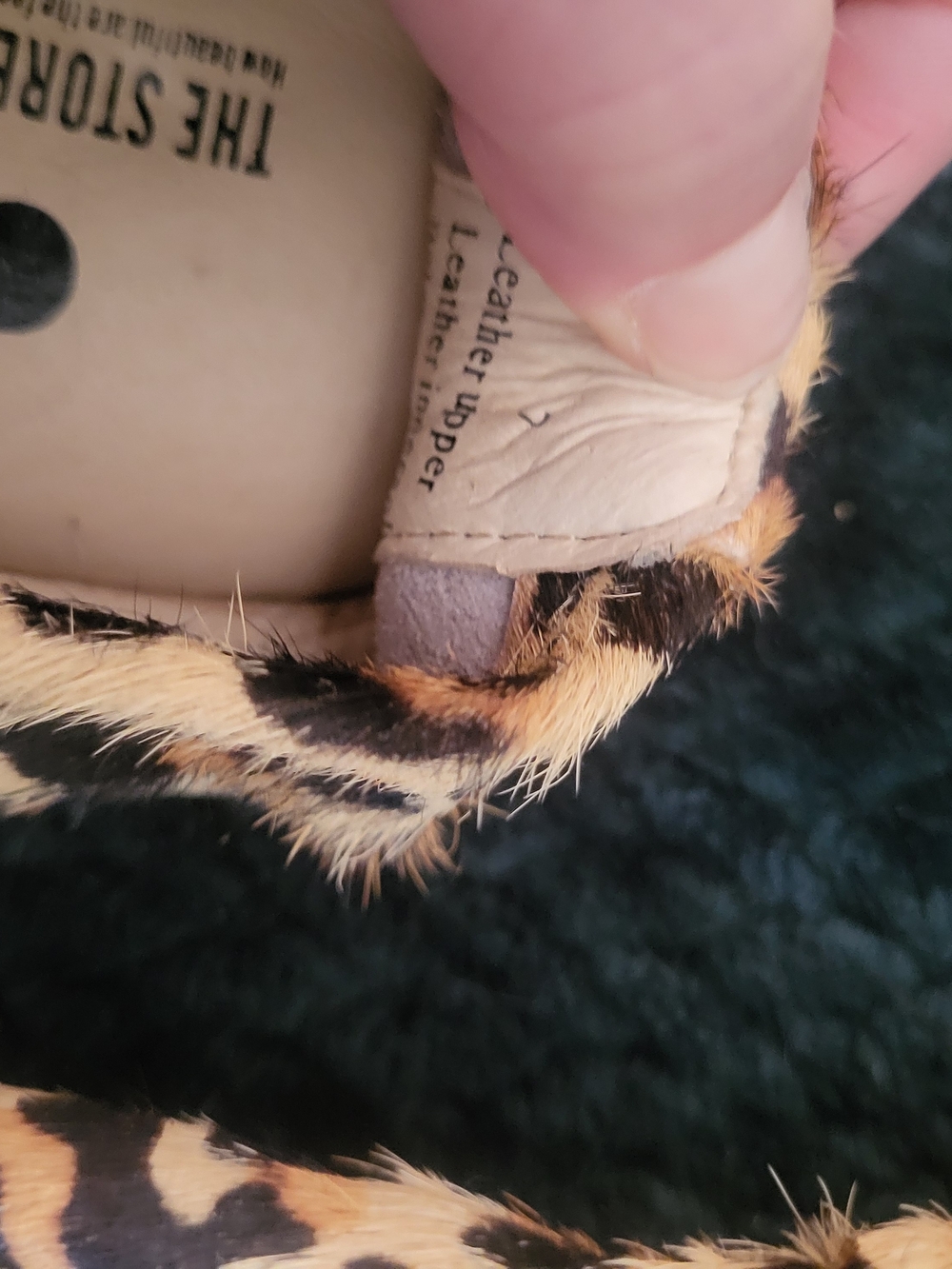 Storehouse Flats, Size 7, Hair On Hide Wild Side - Picture 3 of 4